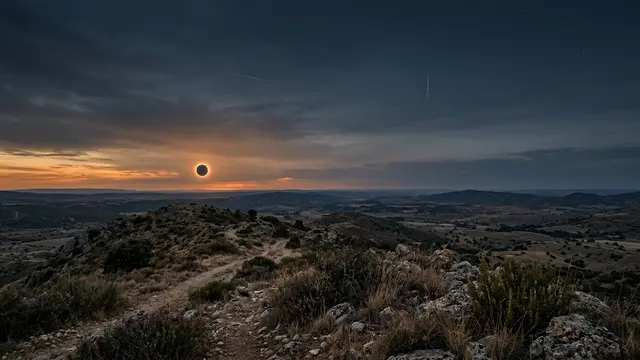 Eclipse total e chuva de meteoros coincidem em evento astronômico raro em 12 de agosto de 2026