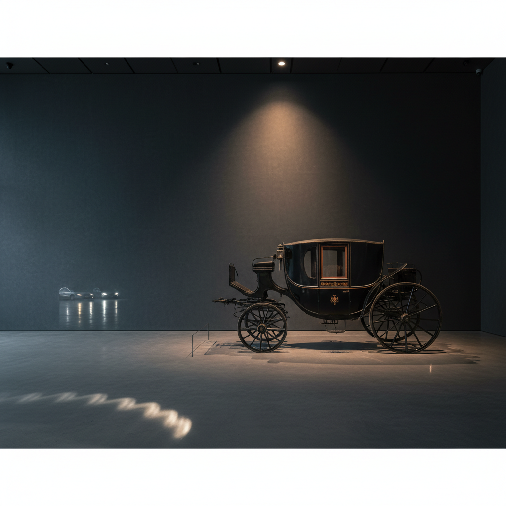 A garagem antes da garagem: o que um museu de carruagens ensina sobre disrupção