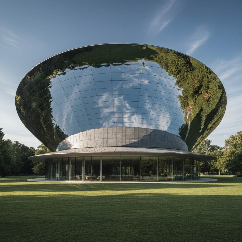 Na Áustria, um pavilhão que reflete a ciência para todos