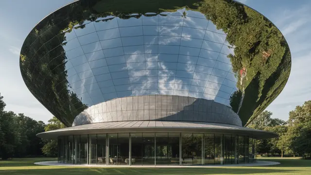 Na Áustria, um pavilhão que reflete a ciência para todos