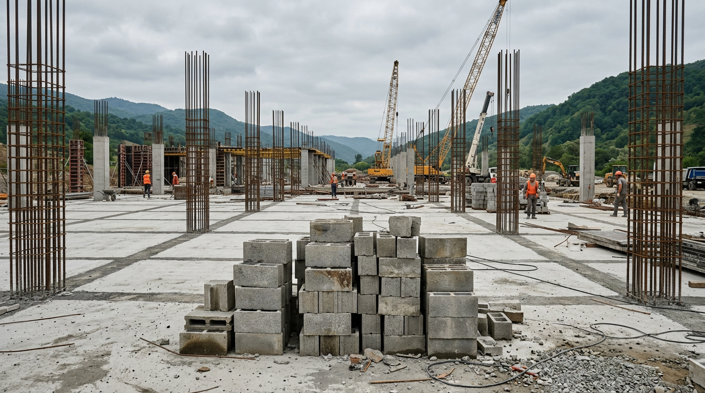 Custos da construção sobem 1,04% e pressionam margens das construtoras