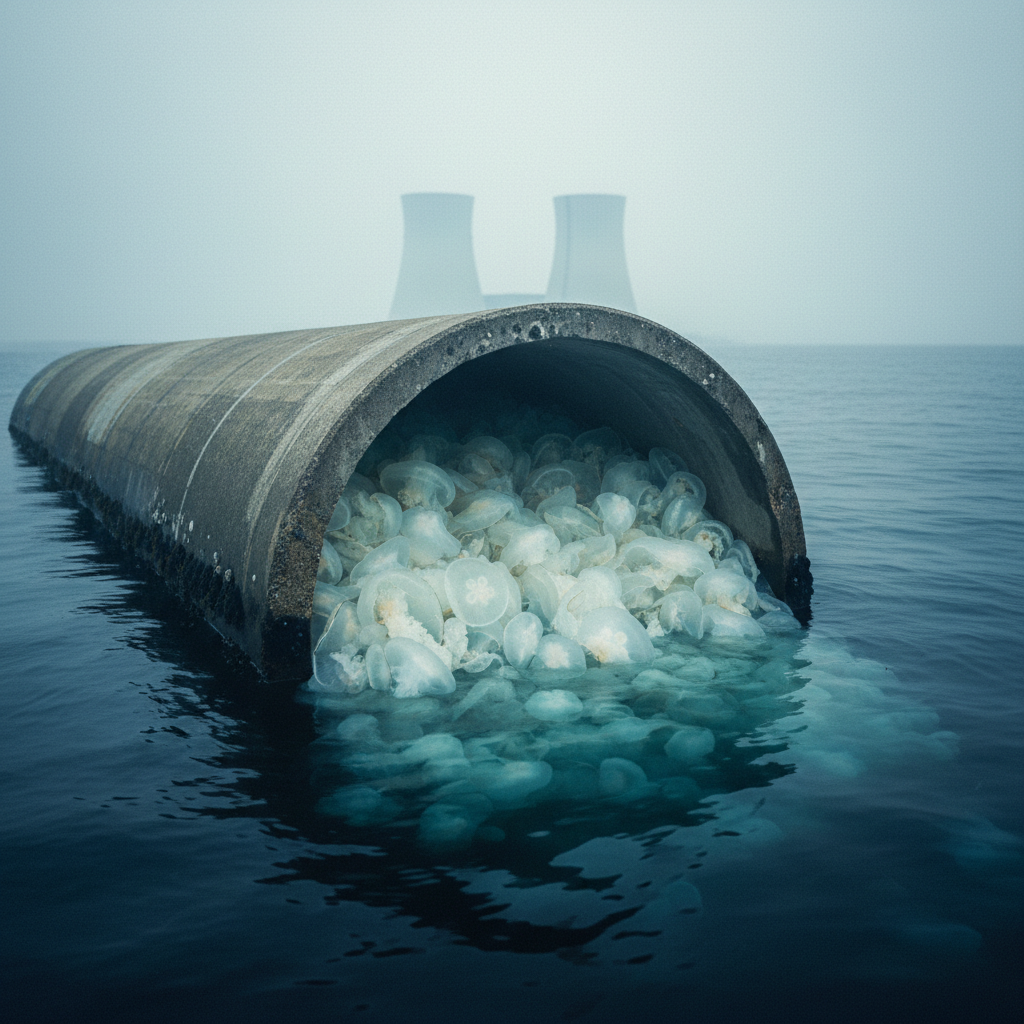 França nuclear, refém das águas-vivas
