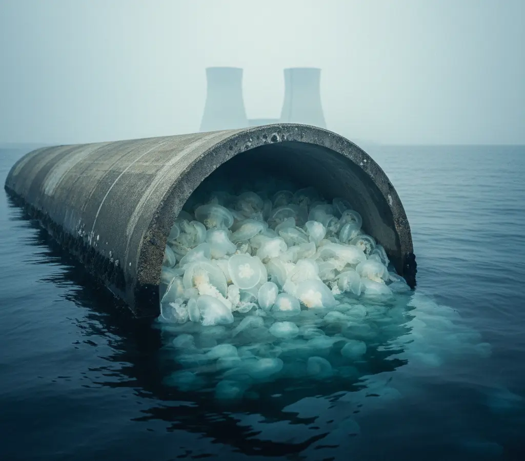 França nuclear, refém das águas-vivas