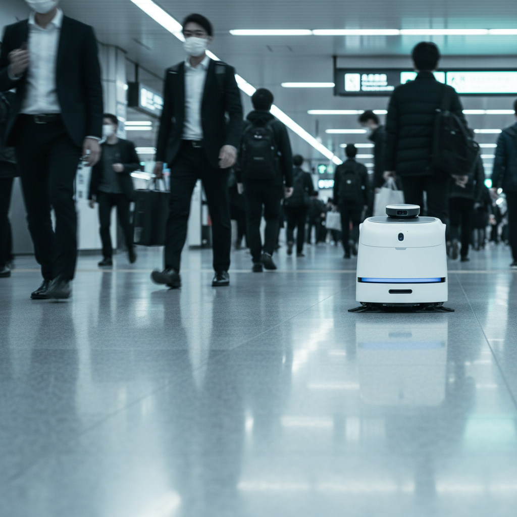 Robôs para o lixo: o Japão testa o futuro do trabalho invisível