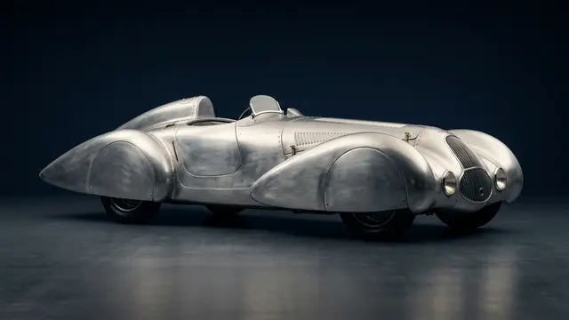 Audi revive o Auto Union Lucca — a escultura de metal que desafiou o vento em 1935