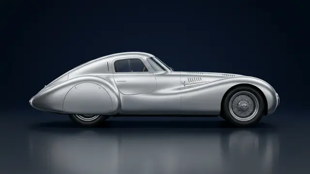 Audi revive o Auto Union Lucca — a escultura de metal que desafiou o vento em 1935