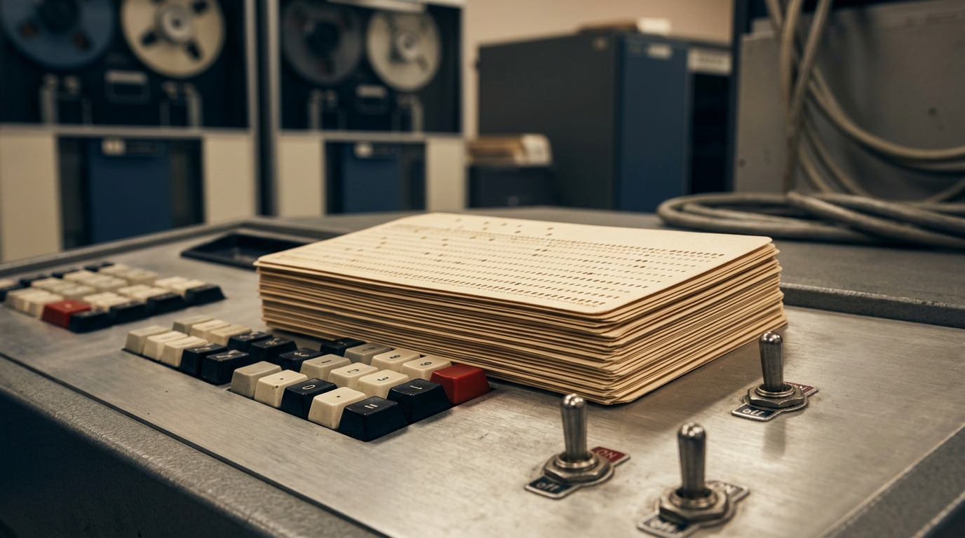 A engenharia de preservação e a arte ASCII no mainframe IBM 1401