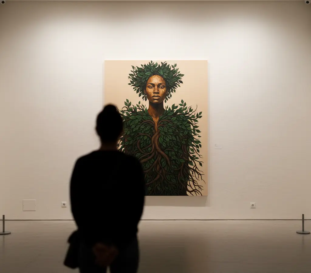 Rosana Paulino eleva mulheres negras a deusas botânicas em Paris