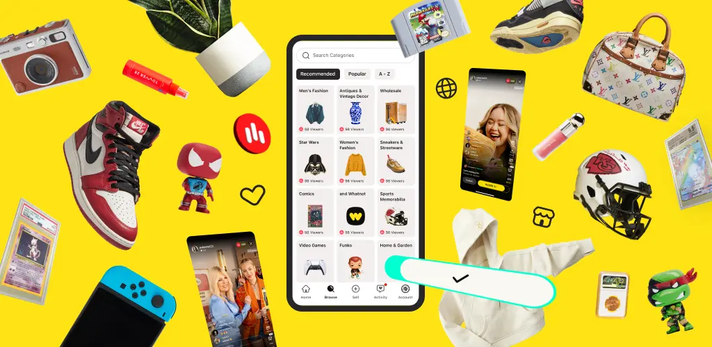 Moda se torna a maior categoria da Whatnot em meio a valuation reportado de US$ 11 bilhões