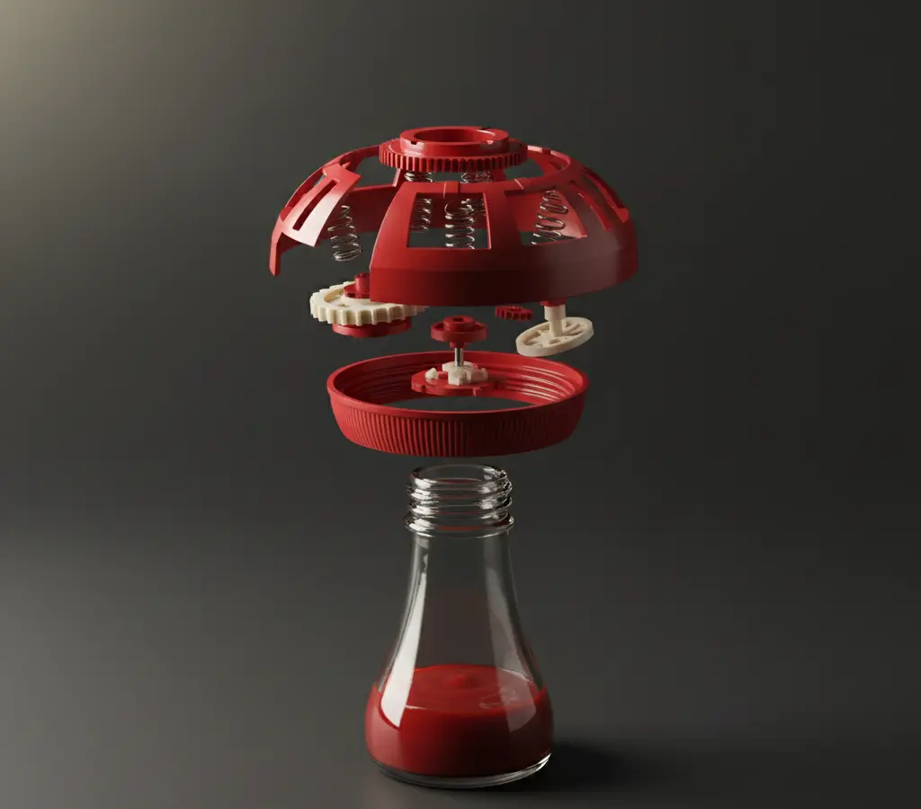 A engenharia que a Heinz escondeu na tampa do ketchup