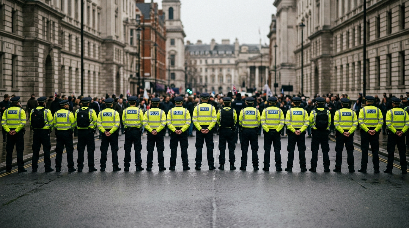 Londres enfrenta tensão social com marchas simultâneas de grupos opostos
