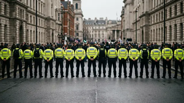Londres enfrenta tensão social com marchas simultâneas de grupos opostos