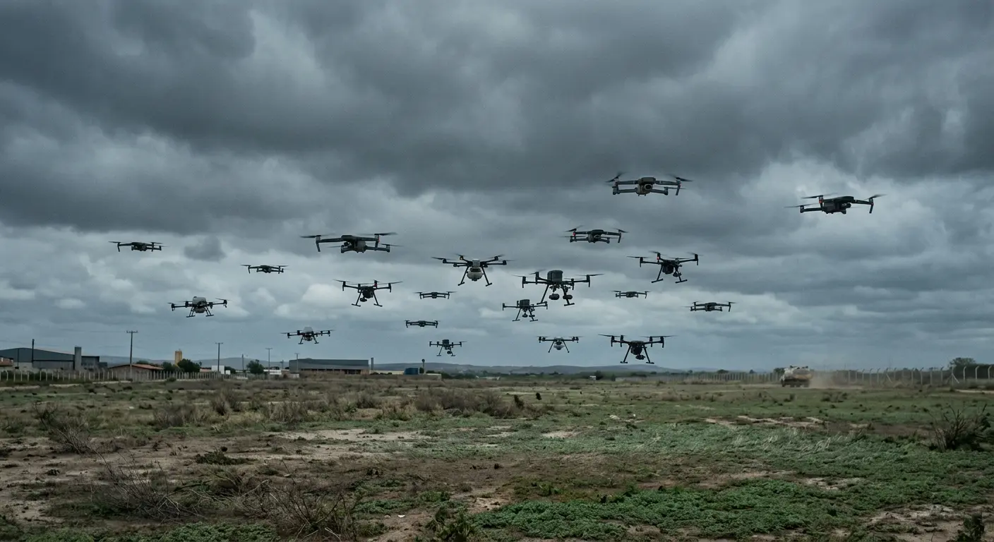 Saturação de drones transforma guerra na Ucrânia em caos tecnológico