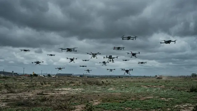 Saturação de drones transforma guerra na Ucrânia em caos tecnológico