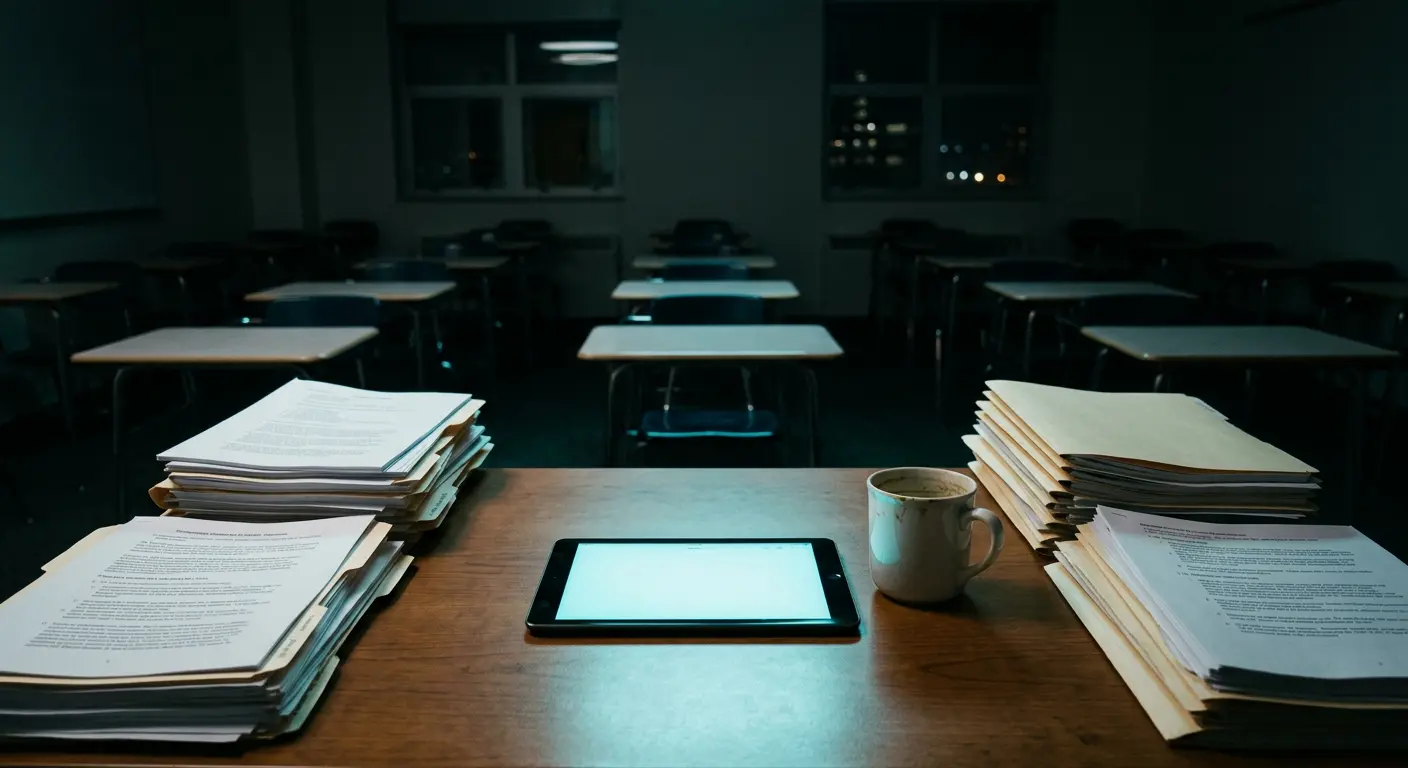 A IA na sala de aula: como a tecnologia busca mitigar a exaustão docente