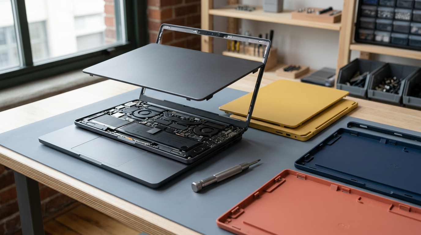 O design modular do MacBook Neo e a nova fase de reparabilidade da Apple