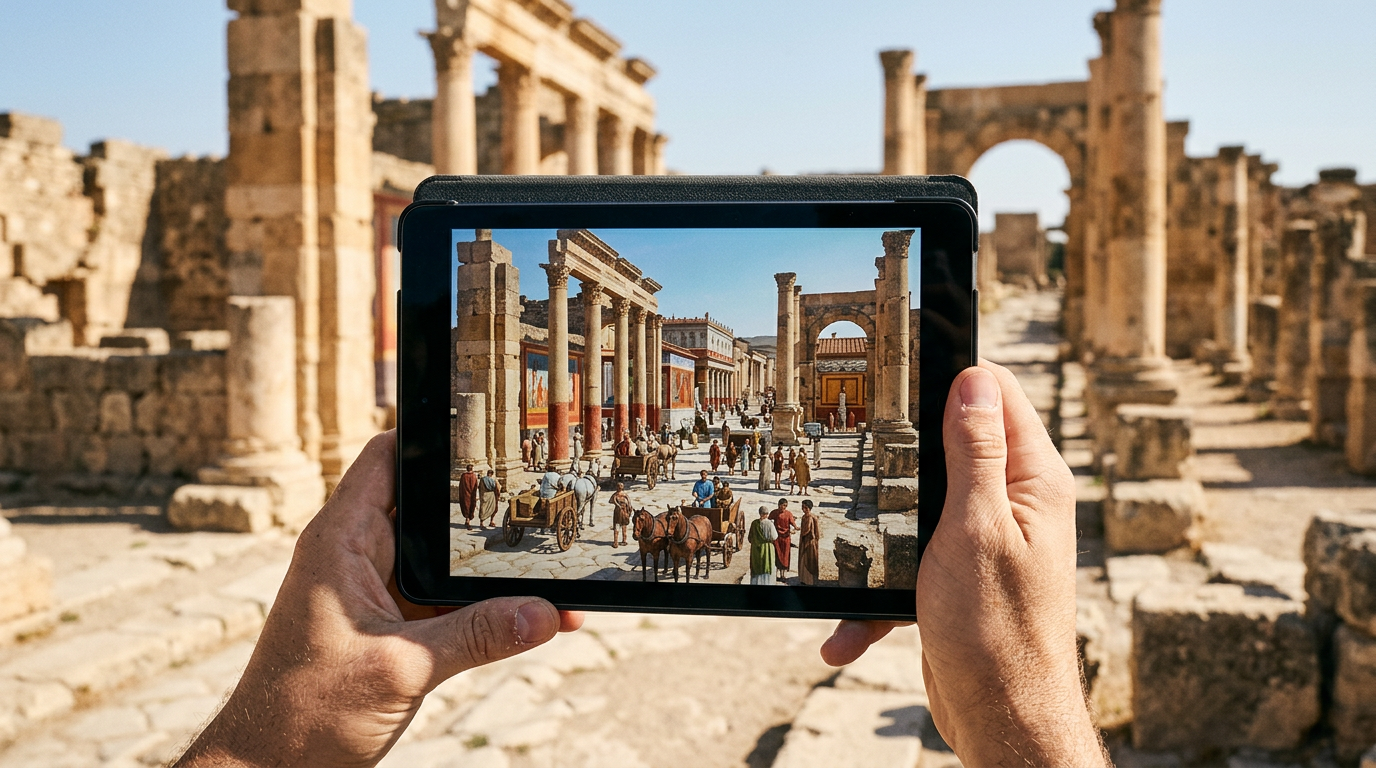 Pompeii usa realidade aumentada para recriar a erupção do Vesúvio