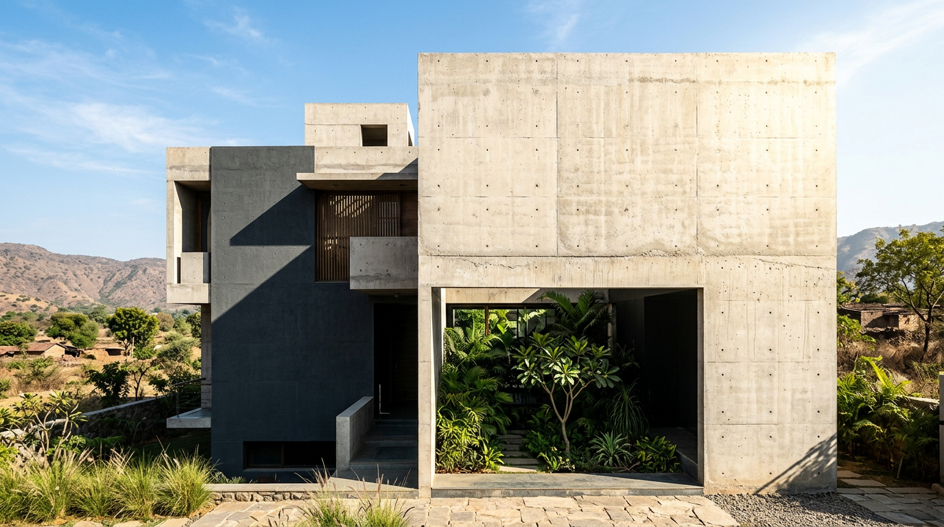 Design ni Dukaan revisita o modernismo de Corbusier em residência na Índia