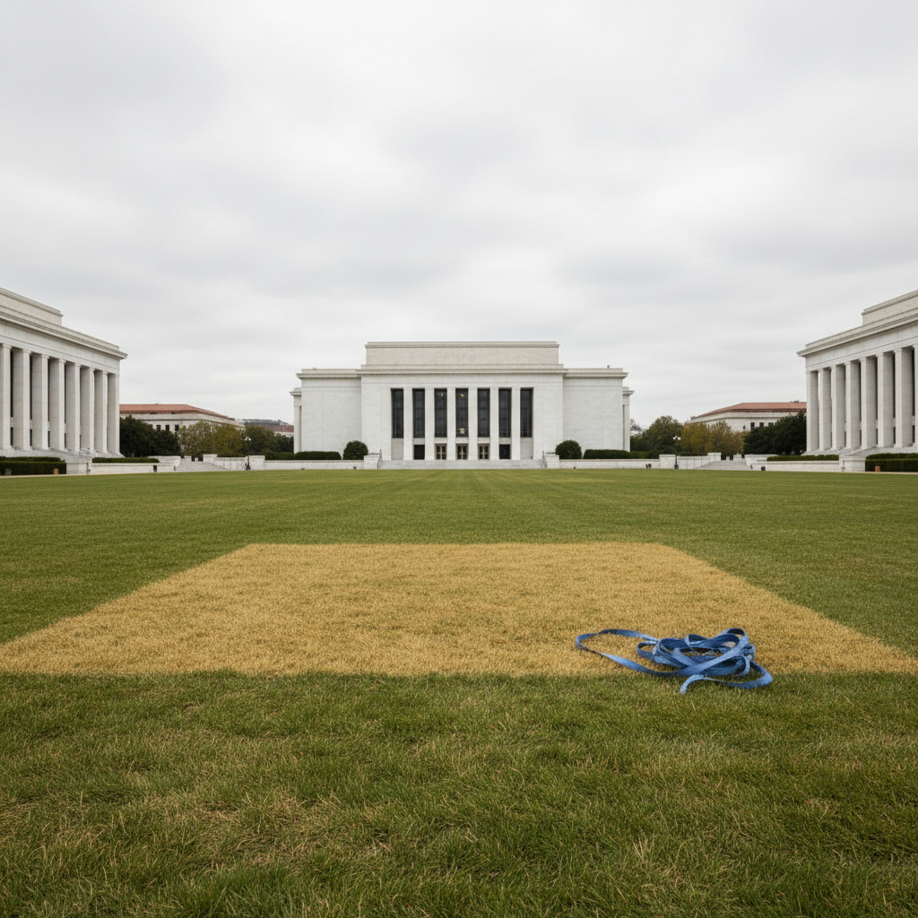 O azul que sumiu de Washington
