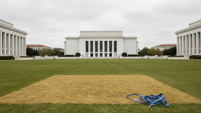 O azul que sumiu de Washington