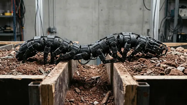 Robô-lagarta europeu promete explorar terrenos inacessíveis para rovers da NASA