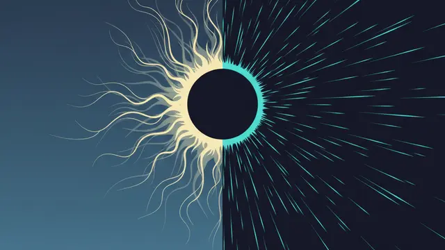 Eclipse de dia, meteoros à noite: o céu em dose dupla