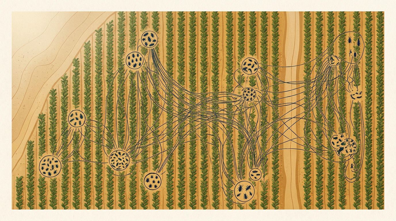 Agricultura troca agrotóxicos por predadores naturais — o desafio da precisão biológica