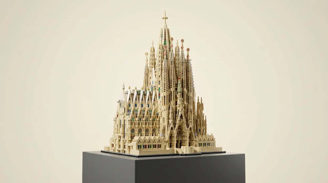 Lego lança Sagrada Família com 12 mil peças para marcar centenário de Gaudí
