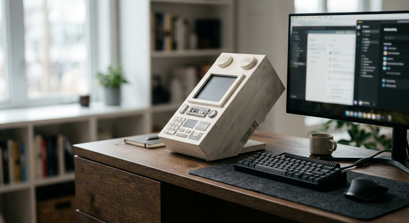 Estúdio Watt IV transforma Mac Mini M2 em peça retrô inspirada em LEGO