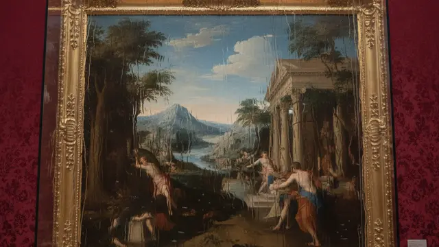 O Baco de Caravaggio, uma goteira e o futuro do passado
