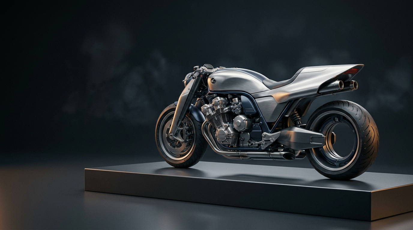 BMW apresenta Vision K 18 — uma moto com design de avião supersônico