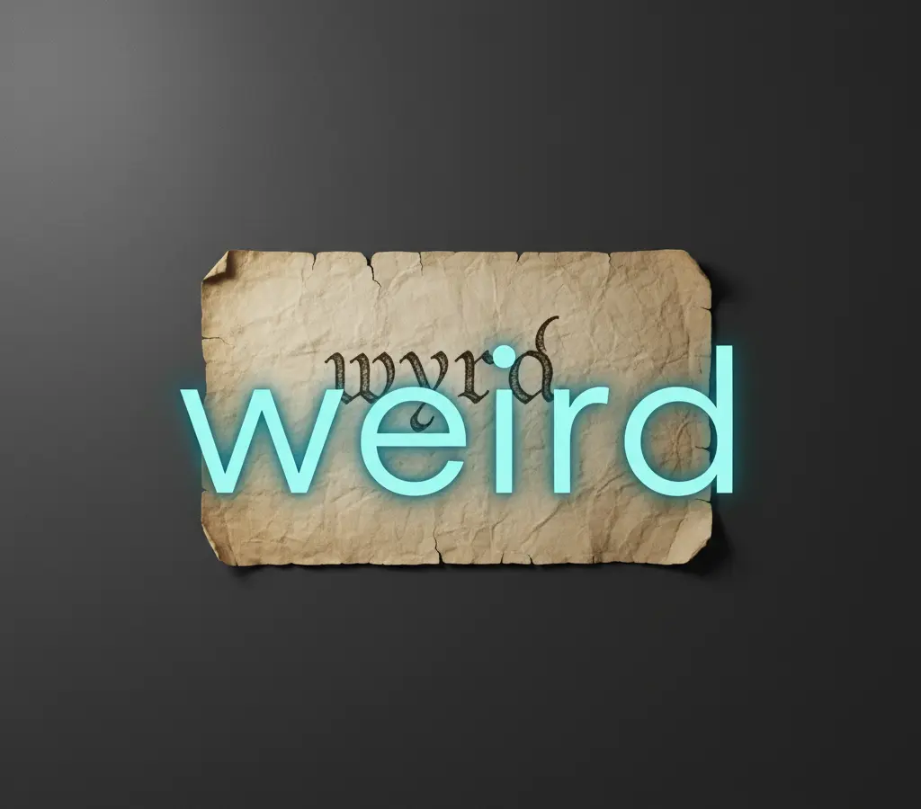 O estranho destino da palavra 'weird'
