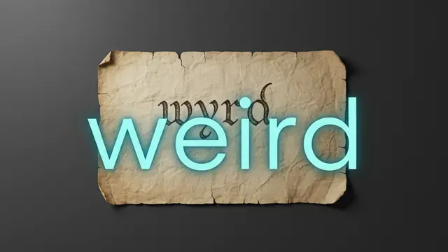 O estranho destino da palavra 'weird'