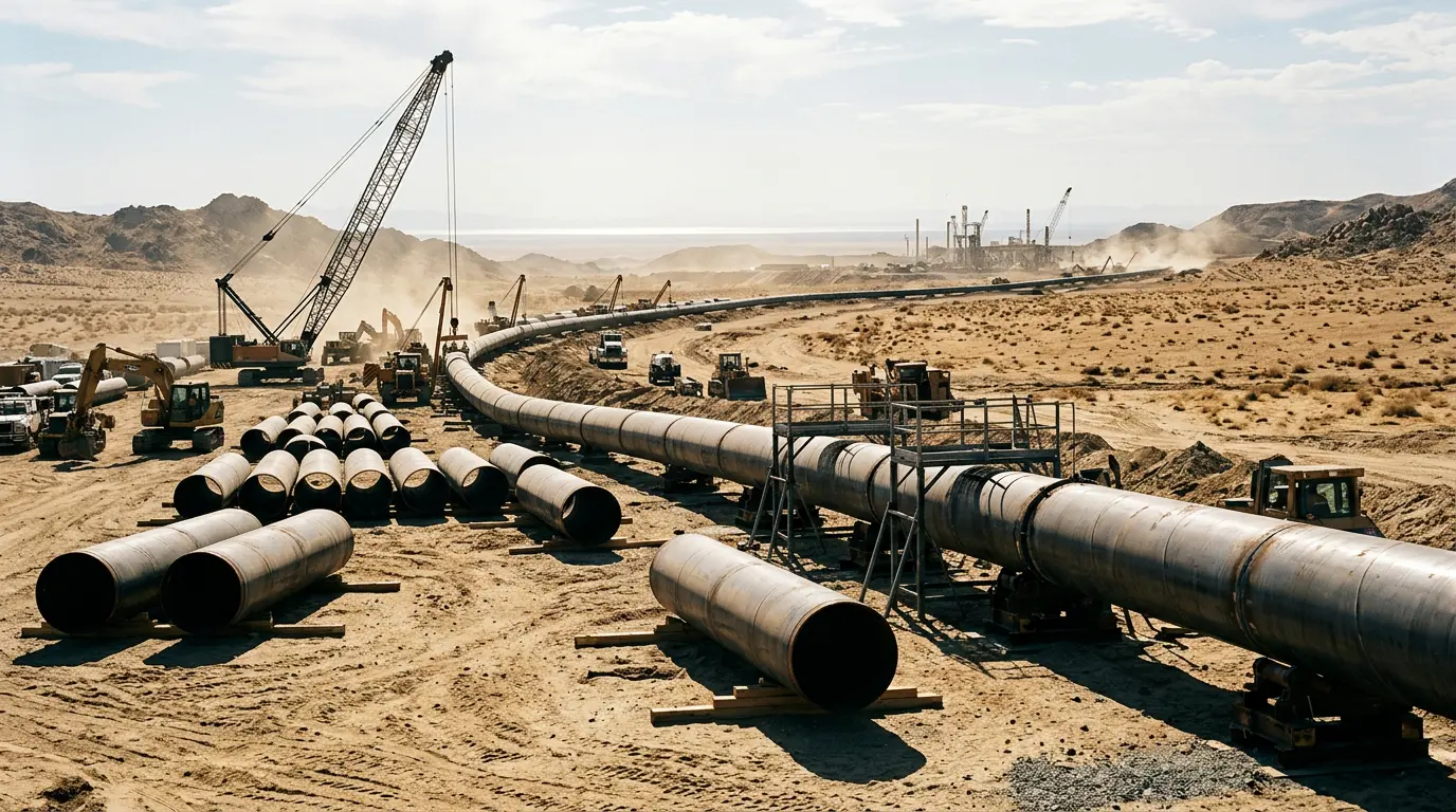 Emirados Árabes constroem rota alternativa para o petróleo — e desafiam a OPEP