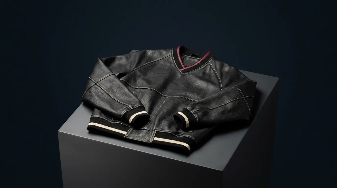 Under Armour e 424 apostam na fusão entre futebol e alta moda — jaquetas de couro ganham destaque