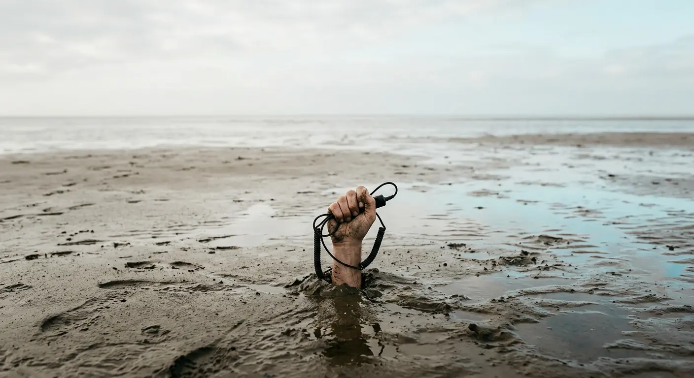 Jenny Calivas redefine a fotografia ao enterrar o próprio corpo na paisagem