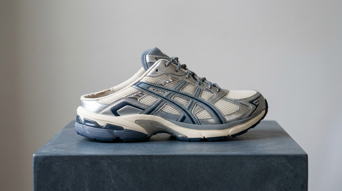 ASICS transforma tênis icônico em mule — o fim da formalidade no calçado