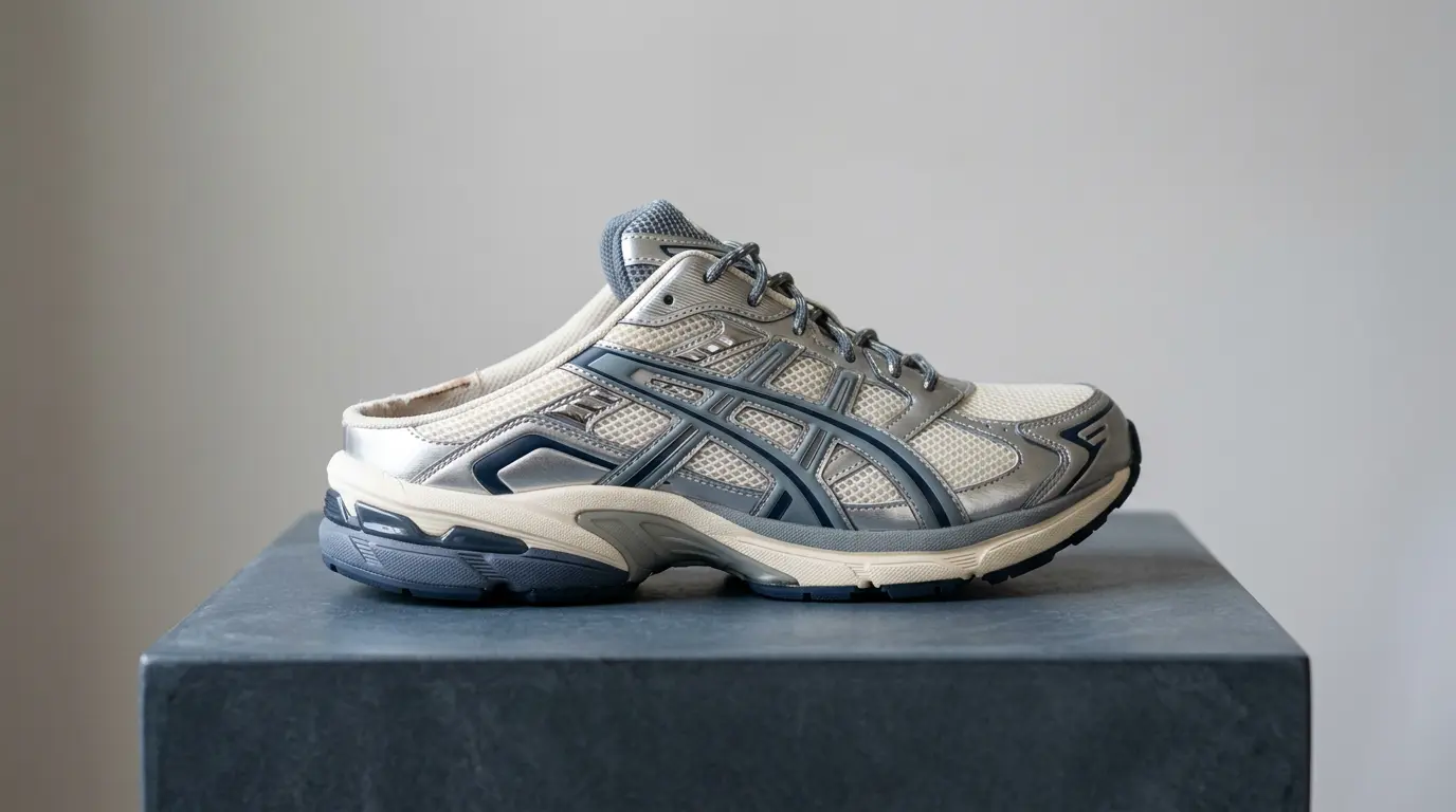 ASICS transforma tênis icônico em mule — o fim da formalidade no calçado