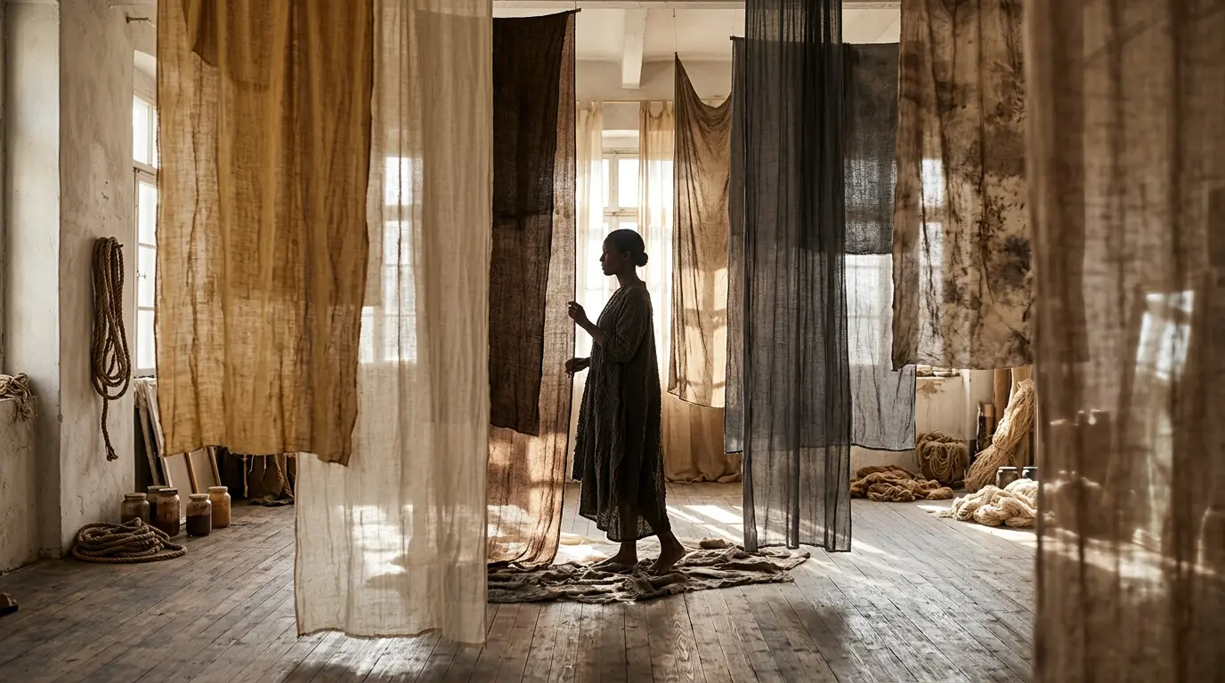 Zohra Opoku e a tapeçaria da memória — a ascensão da artista que reescreve a herança africana