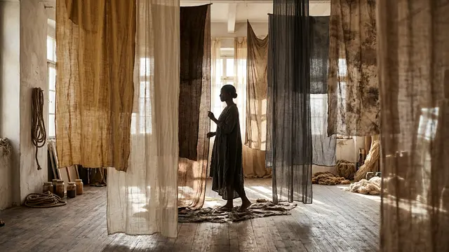 Zohra Opoku e a tapeçaria da memória — a ascensão da artista que reescreve a herança africana