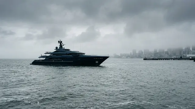 Superiate de Mark Zuckerberg deixa Lake Union e ancora em Elliott Bay