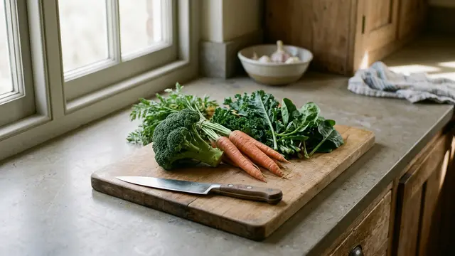A redescoberta do prato — como um mês de vegetais alterou uma rotina