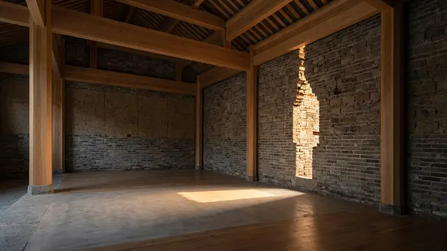 Atelier Wen'Arch resgata ruína da dinastia Qing em Huizhou — e a transforma em santuário de luz