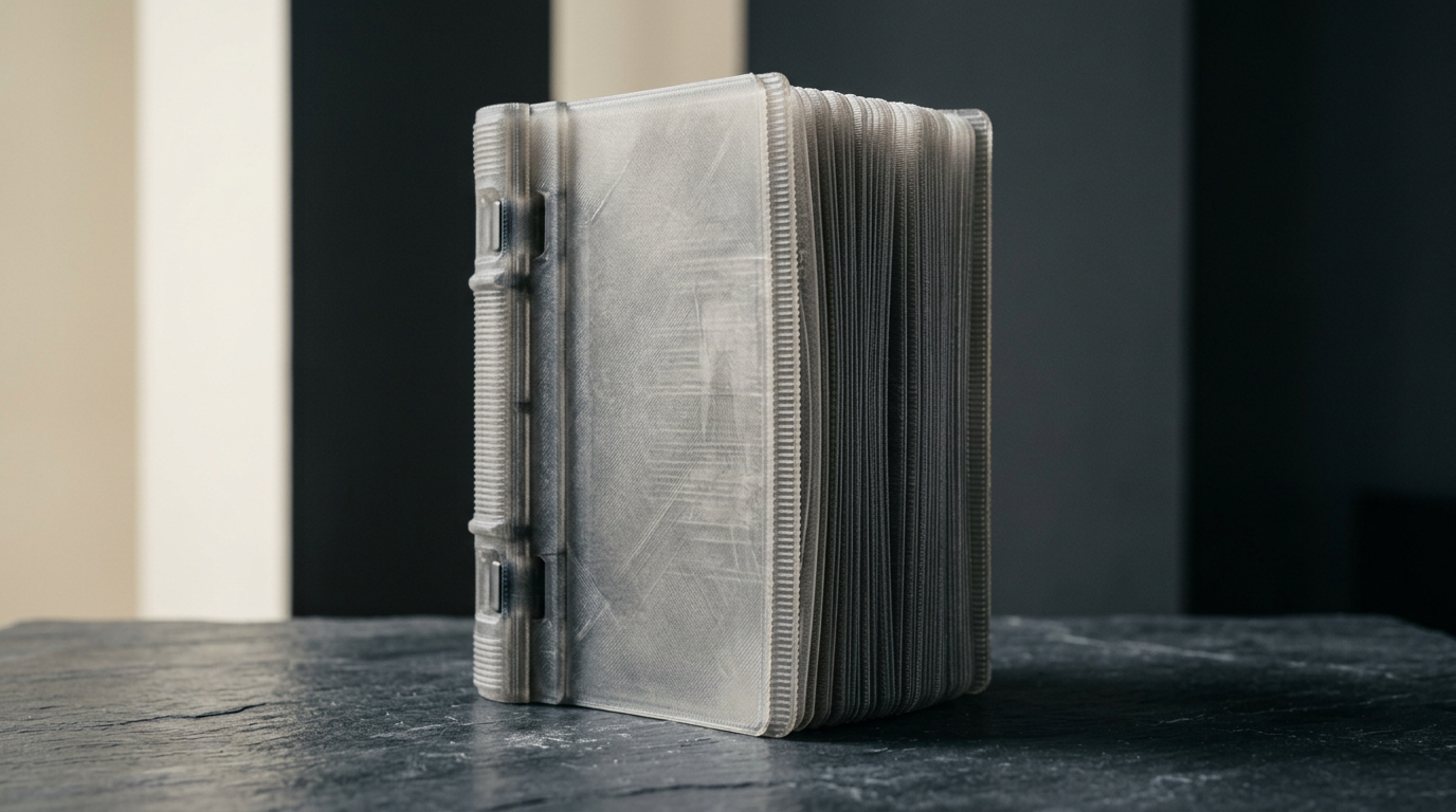 Hyperpress imprime livro em 3D — e o conteúdo é o próprio código de fabricação