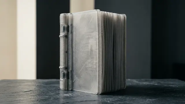 Hyperpress imprime livro em 3D — e o conteúdo é o próprio código de fabricação