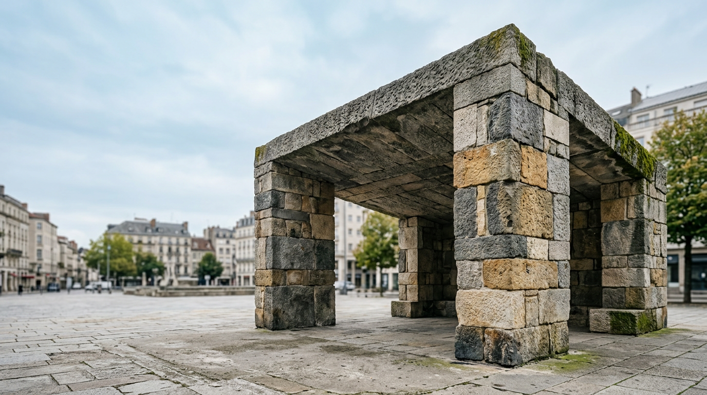 Studio Weave transforma entulho em estrutura pública — o desafio do mobiliário urbano em Londres