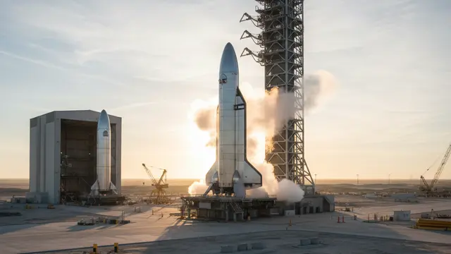 A fábrica de foguetes de Musk não para: o próximo Starship já está na fila