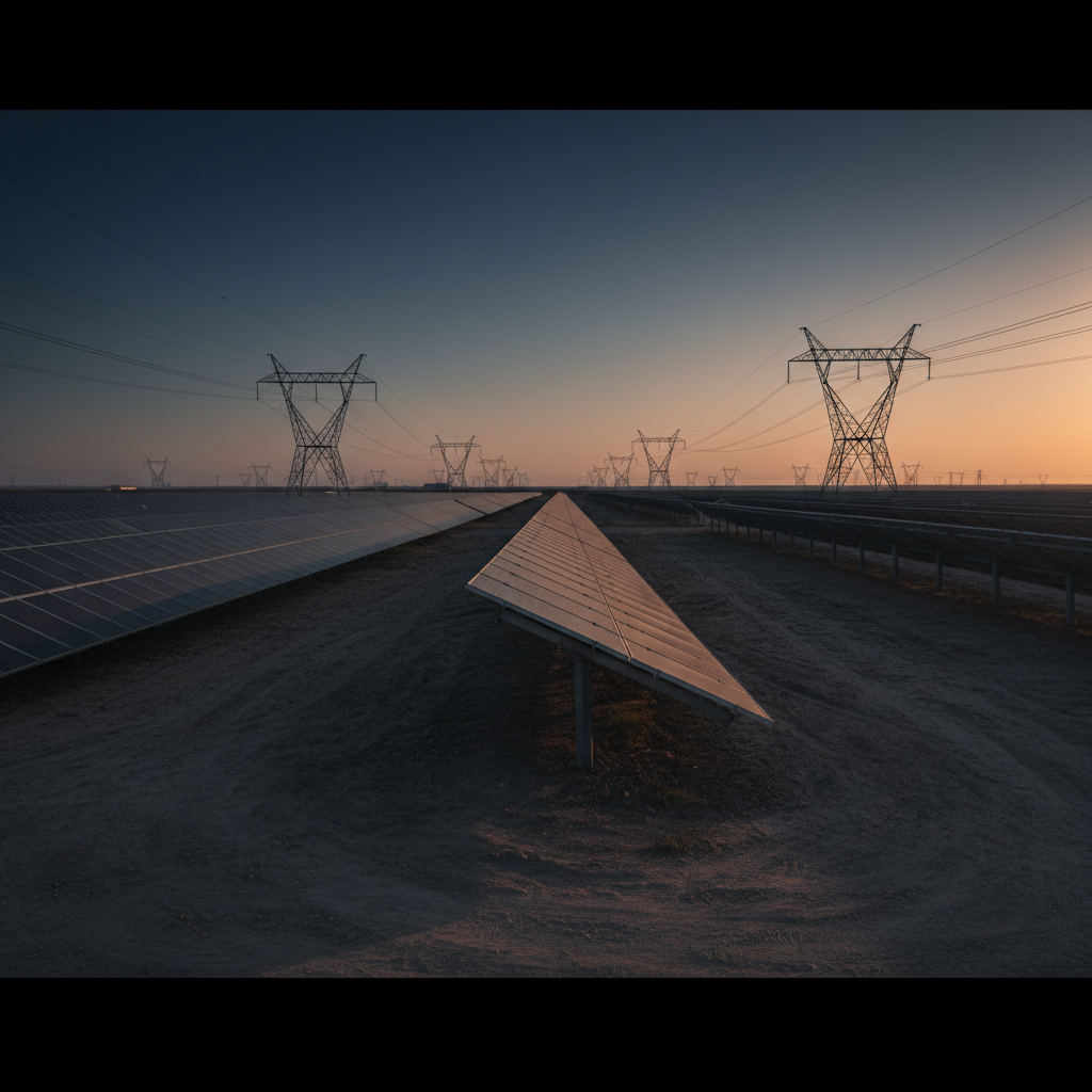Crescimento da energia solar nos EUA desacelera; demanda de eletricidade sobe 2%
