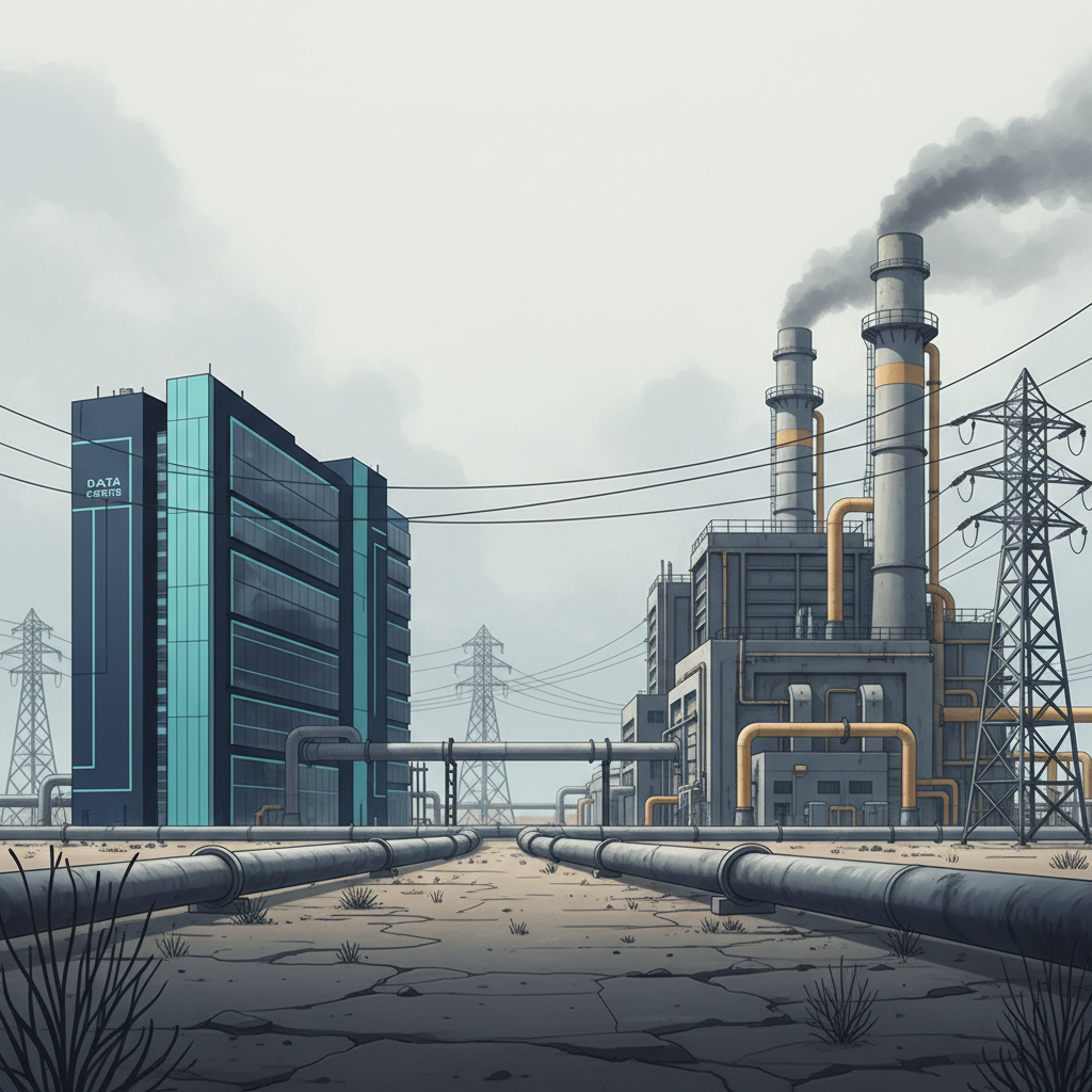 A conta da IA chegou: EUA apostam no gás para suprir data centers