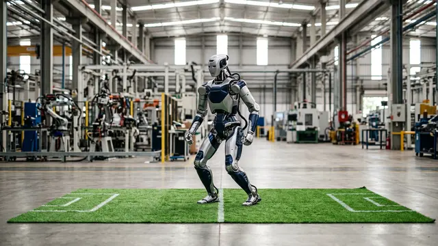 Hyundai testa agilidade do robô Atlas em campanha de marketing — e mira chão de fábrica